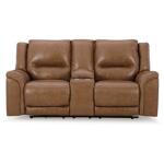Trasimeno Power Reclining Loveseat with Console Loveseats Ashley Furniture 30
