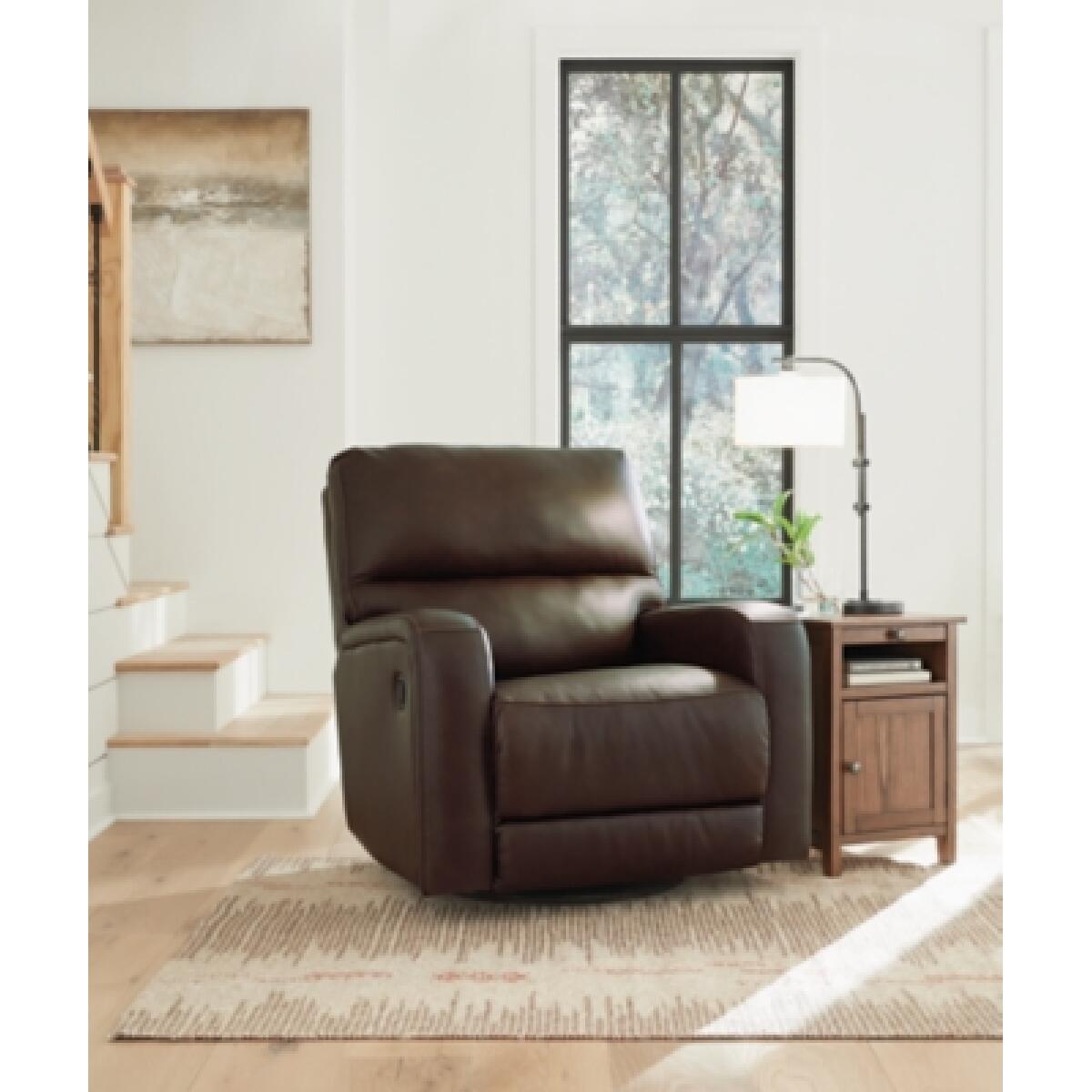 Emberla Swivel Glider Recliner Recliners Ashley Furniture 13