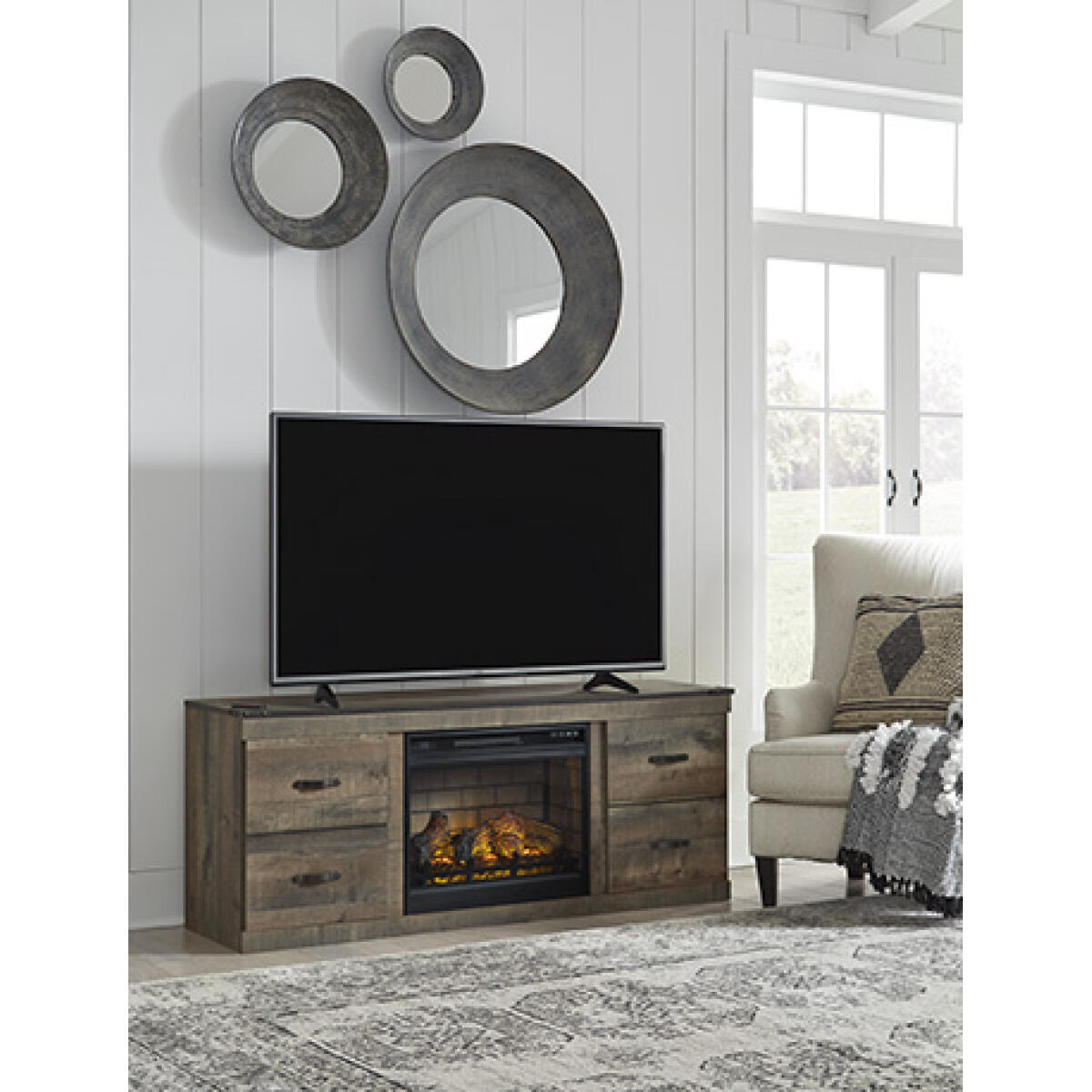 Trinell TV Stand with Electric Fireplace Fireplaces Ashley Furniture 4