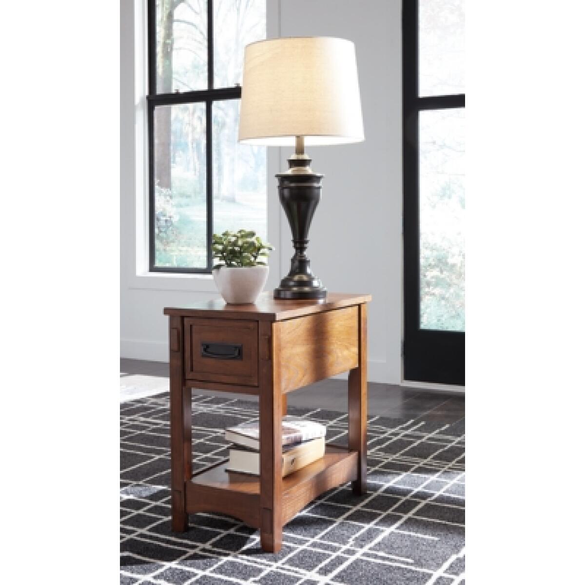 Breegin Chairside End Table Chairside Tables Ashley Furniture 16