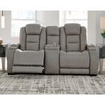 The Man-Den Power Reclining Loveseat with Console Loveseats Ashley Furniture 33