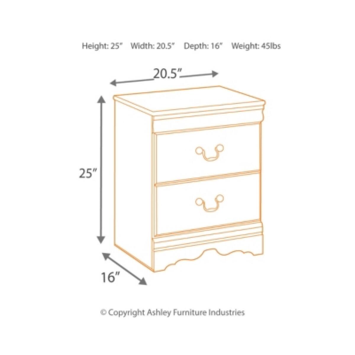 Huey Vineyard Nightstand Nightstands Ashley Furniture 10