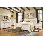 Willowton California King Panel Bed Beds Ashley Furniture 17