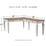 Realyn 2-Piece Home Office Desk Desks Ashley Furniture 37