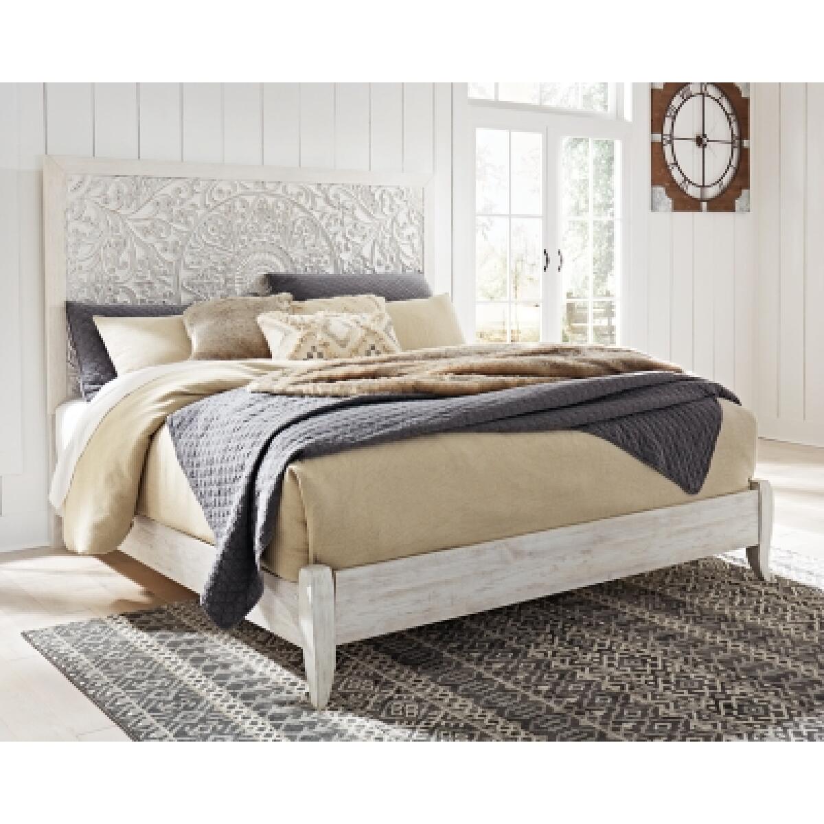 Paxberry King Panel Bed Beds Ashley Furniture 10