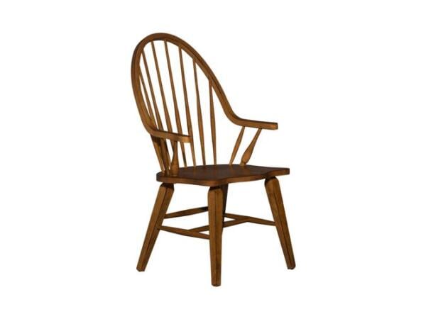 Hearthstone Ridge Windsor Back Arm Chair Chairs & Benches Liberty Furniture