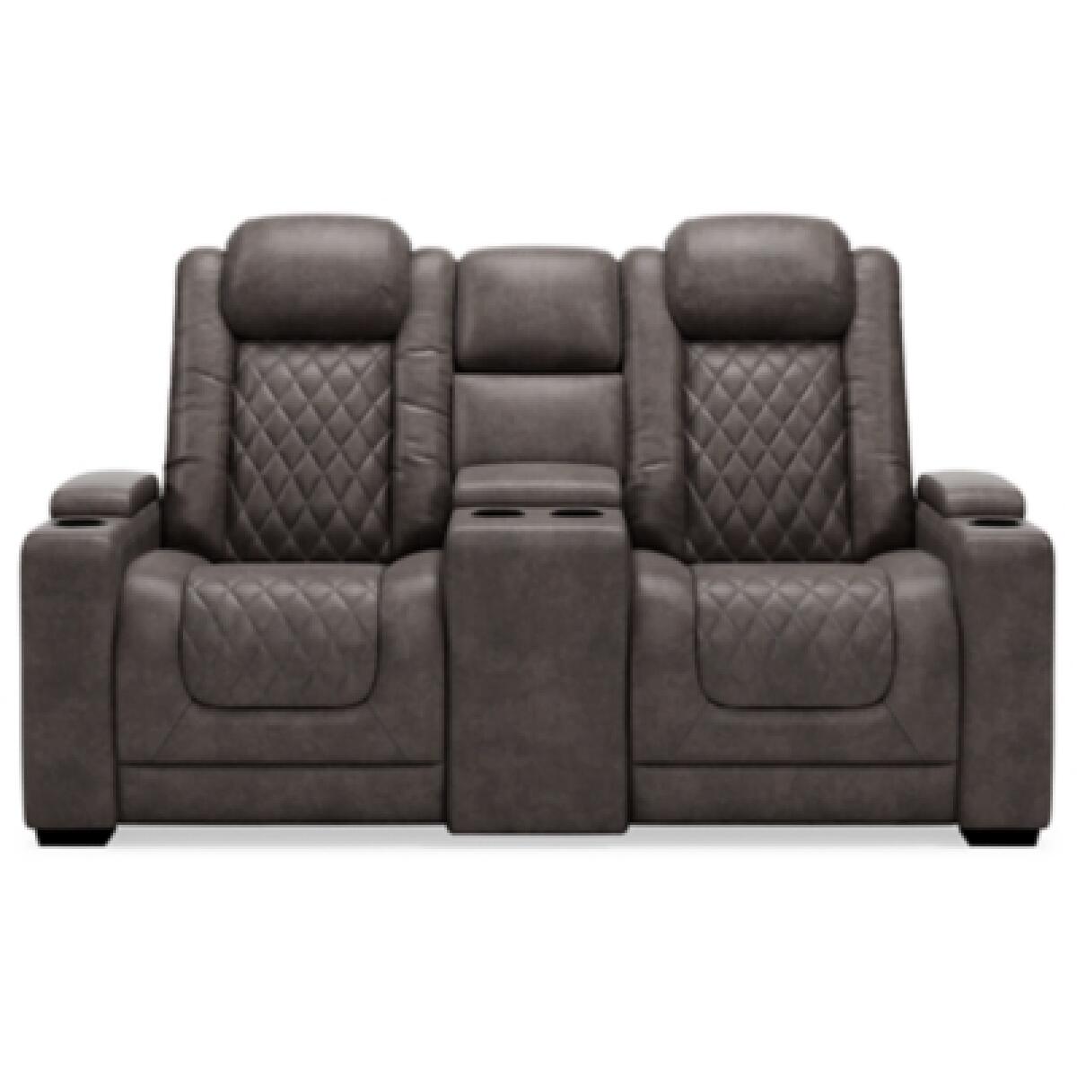 HyllMont Power Reclining Loveseat with Console Loveseats Ashley Furniture 23