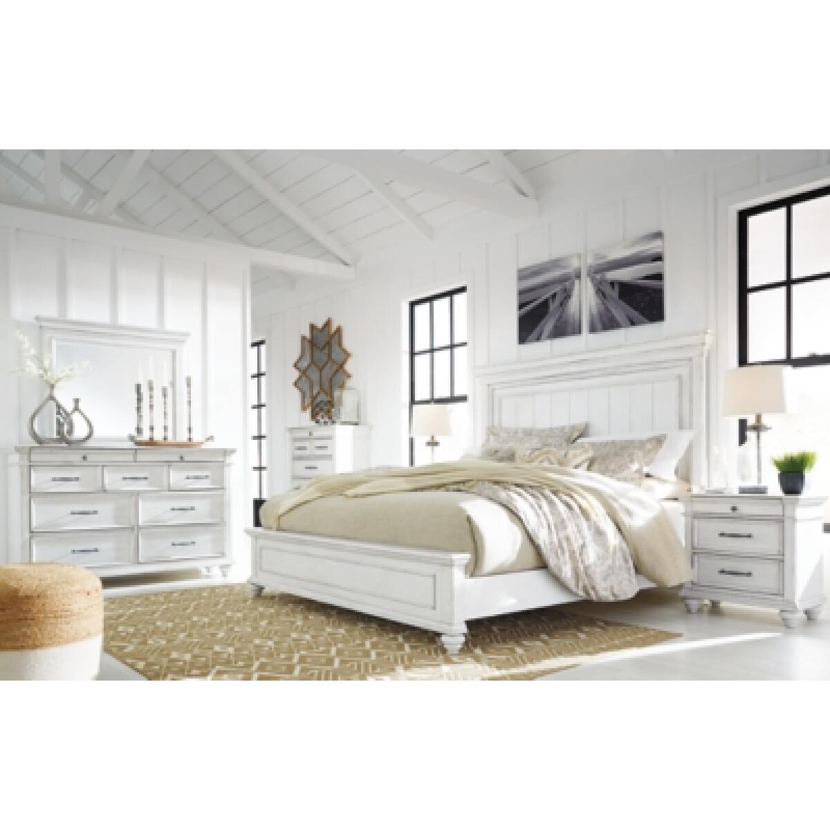 Kanwyn California King Panel Bed Beds Ashley Furniture 28