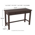 Camiburg 47″ Home Office Desk Desks Ashley Furniture 31