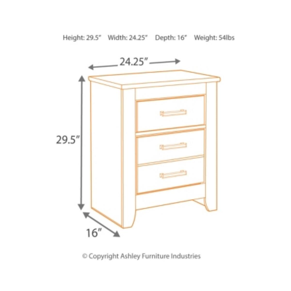 Brinxton Nightstand Nightstands Ashley Furniture 14