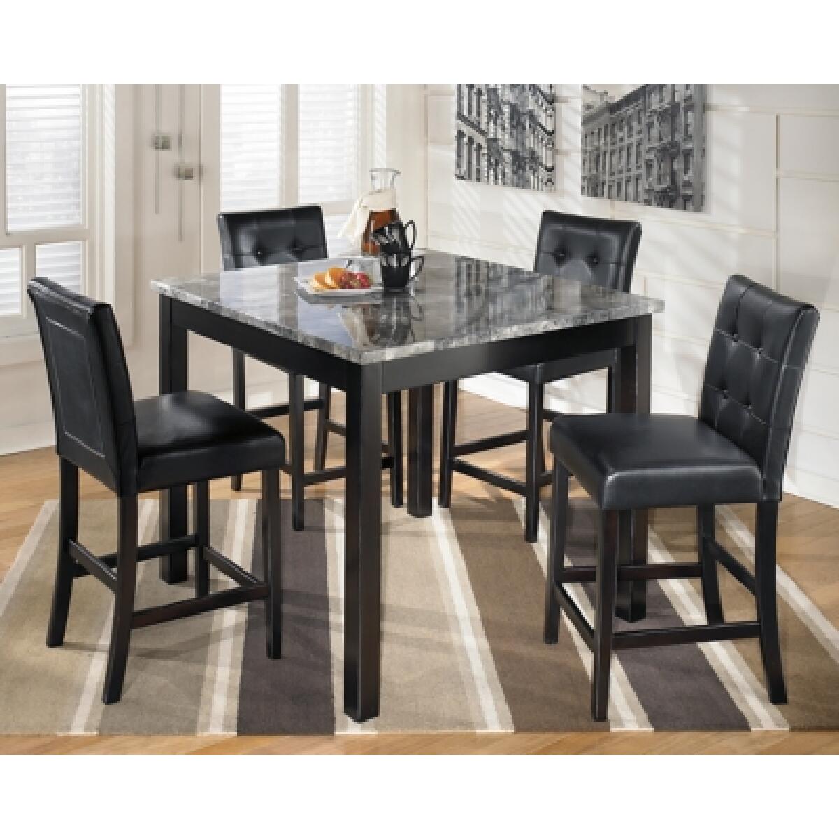 Maysville Counter Height Dining Table and Bar Stools (Set of 5) Dining Tables Ashley Furniture 6