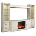 Bellaby 4-Piece Entertainment Center with Fireplace Fireplaces Ashley Furniture 18
