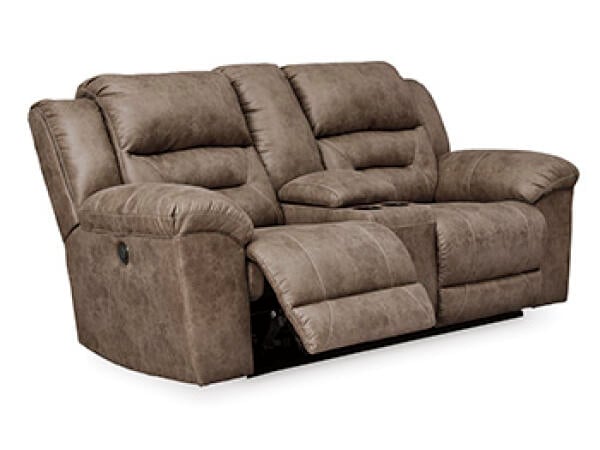 Stoneland Power Reclining Loveseat with Console Loveseats Ashley Furniture