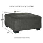 Ballinasloe Oversized Ottoman Ottomans & Poufs Ashley Furniture 17
