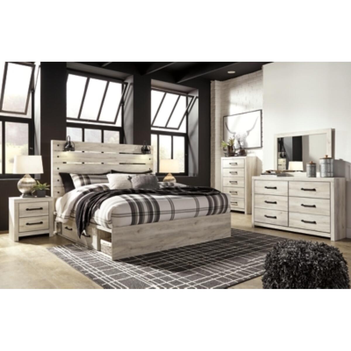 Cambeck King Panel Bed with 2 Storage Drawers Beds Ashley Furniture 15