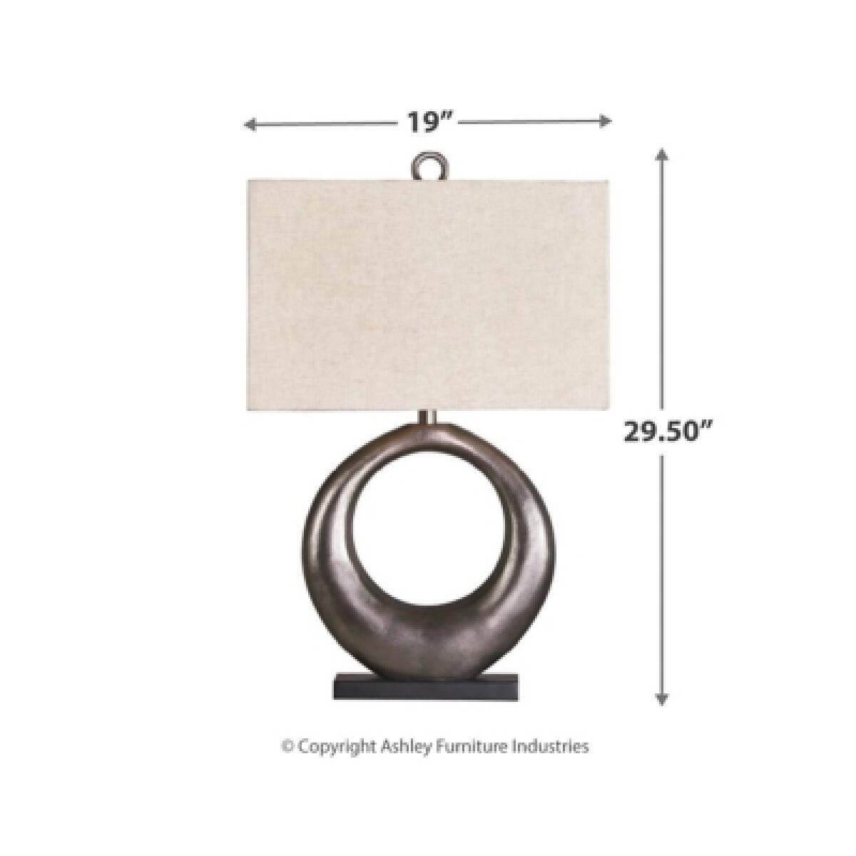 Saria Table Lamp Lighting Ashley Furniture 11