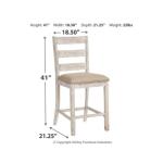 Skempton Counter Height Bar Stool Barstools Ashley Furniture 27