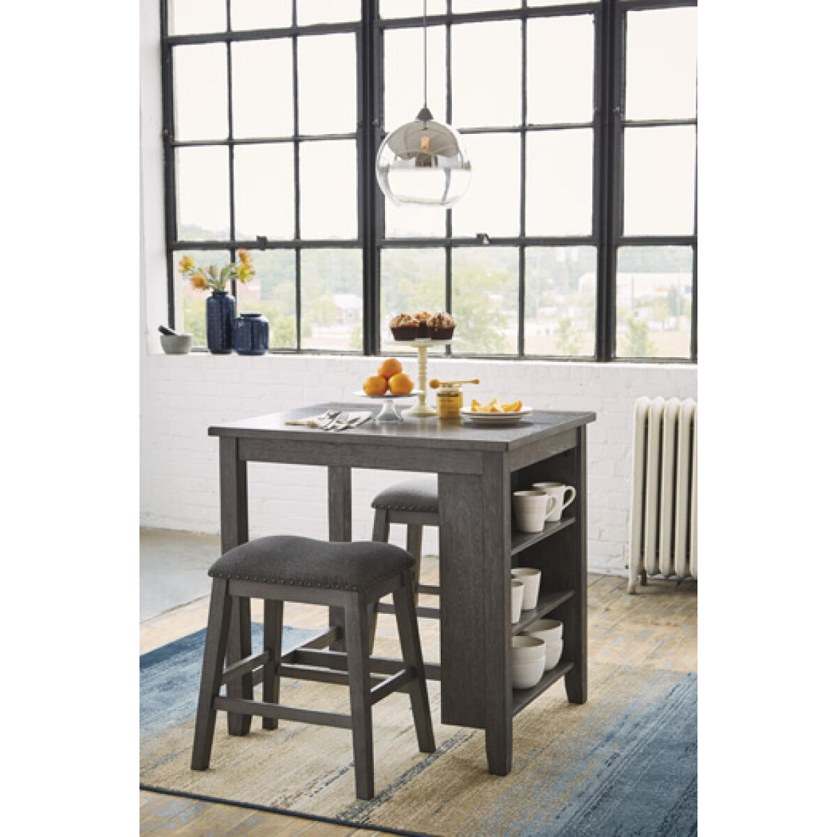 Caitbrook Counter Height Dining Table and Bar Stools (Set of 3) Dining Tables Ashley Furniture 13