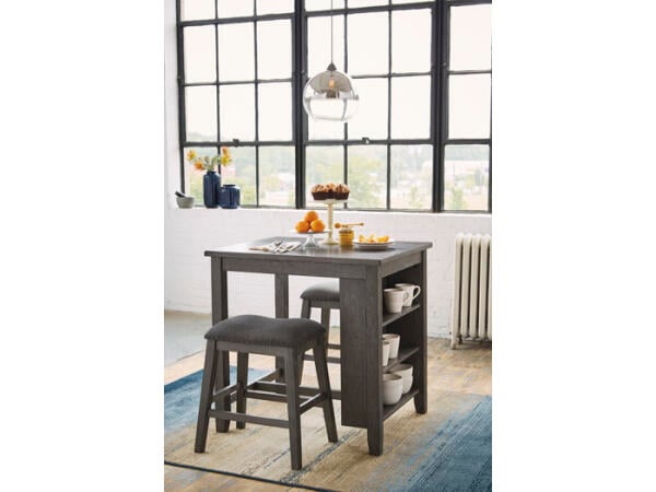 Caitbrook Counter Height Dining Table and Bar Stools (Set of 3) Dining Tables Ashley Furniture