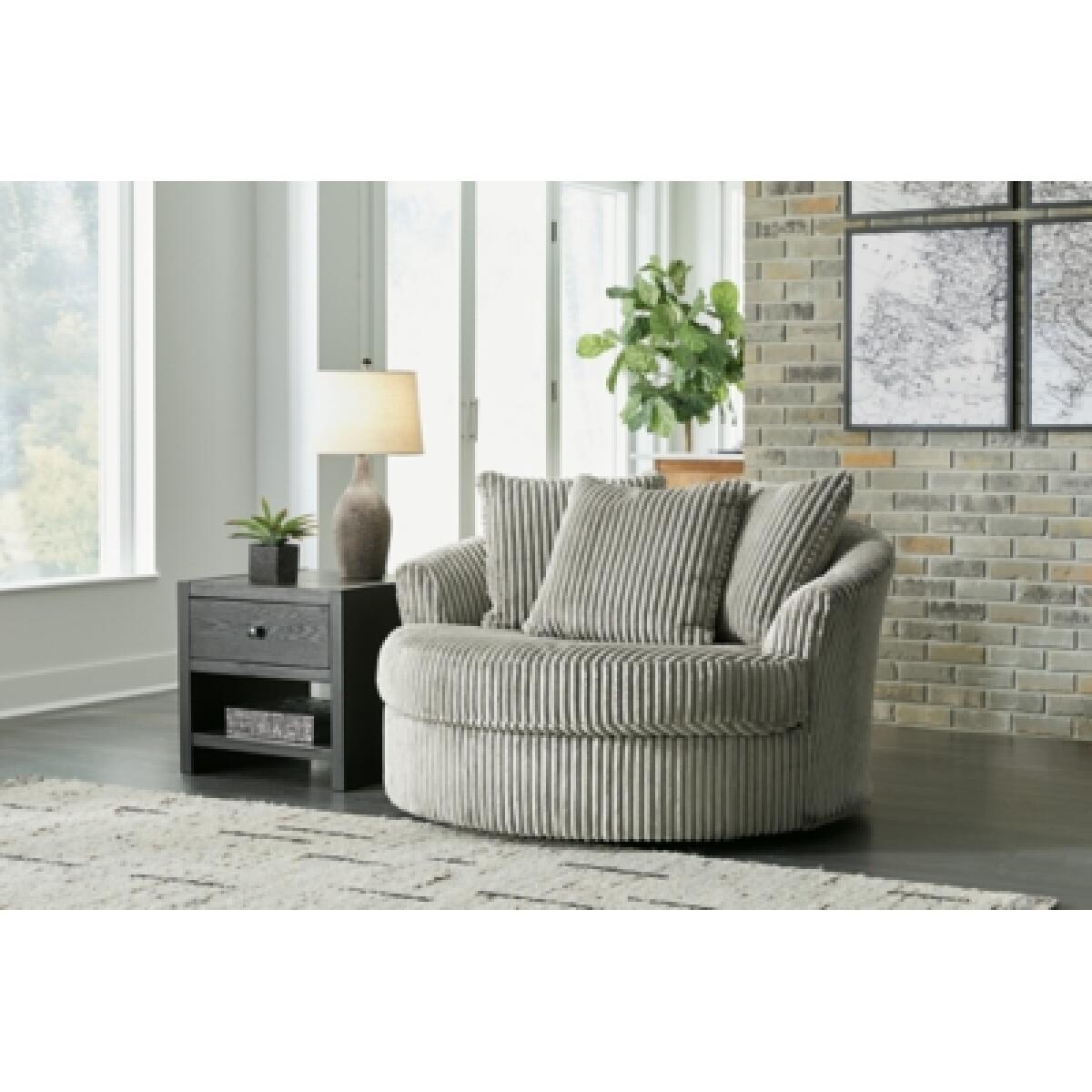 Lindyn Oversized Swivel Accent Chair Chairs Ashley Furniture 10