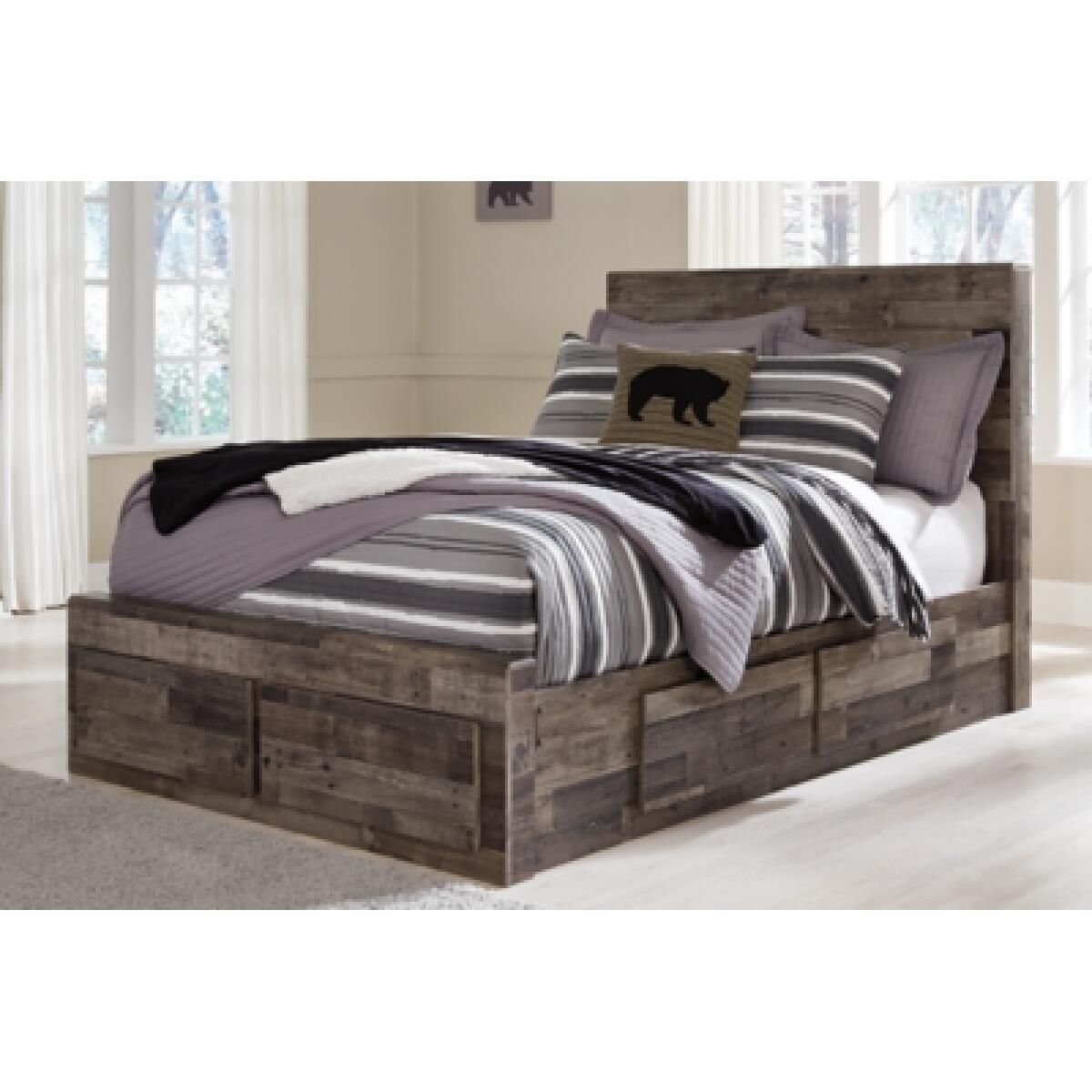 Derekson Full Panel Bed with 6 Storage Drawers Beds Ashley Furniture 12