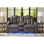 Fyne-Dyme Power Reclining Loveseat with Console Loveseats Ashley Furniture 35