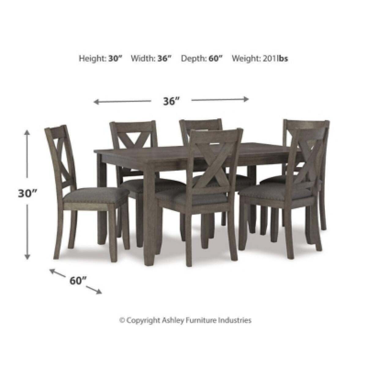 Caitbrook Dining Table and Chairs (Set of 7) Dining Tables Ashley Furniture 15