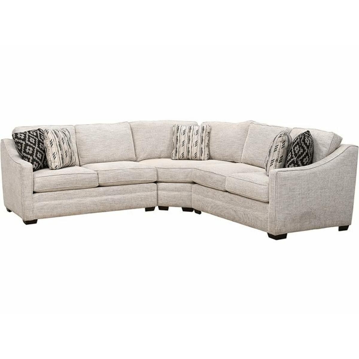 F9 Chaplin 3 Piece Sectional F9341 Sectionals Craftmaster Furniture 5