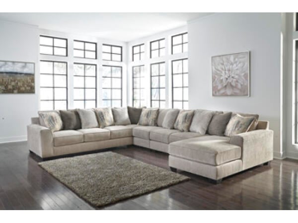 Ardsley 5-Piece Sectional with Chaise Sectionals Ashley Furniture