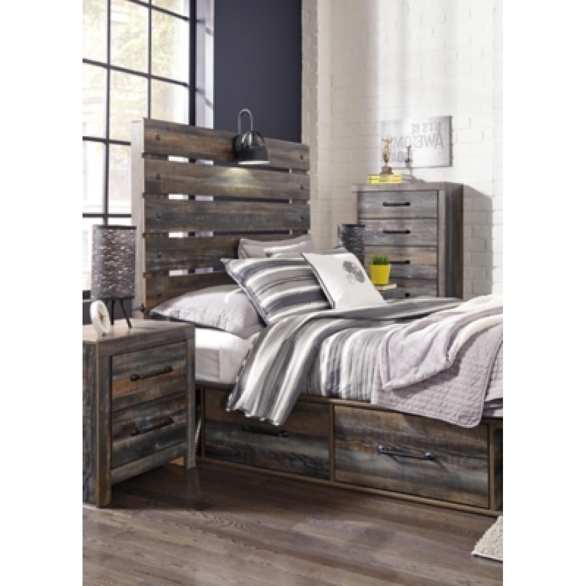 Drystan Full Panel Bed with 4 Storage Drawers Beds Ashley Furniture 15