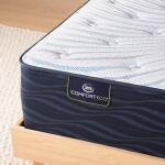 iComfort Enhanced Quilted Hybrid Plush California King Serta 10