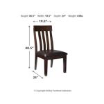 Haddigan Dining Chair (Set of 2) Chairs & Benches Ashley Furniture 27