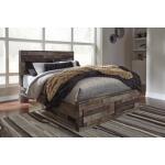 Derekson Queen Panel Bed with 2 Storage Drawers Beds Ashley Furniture 19