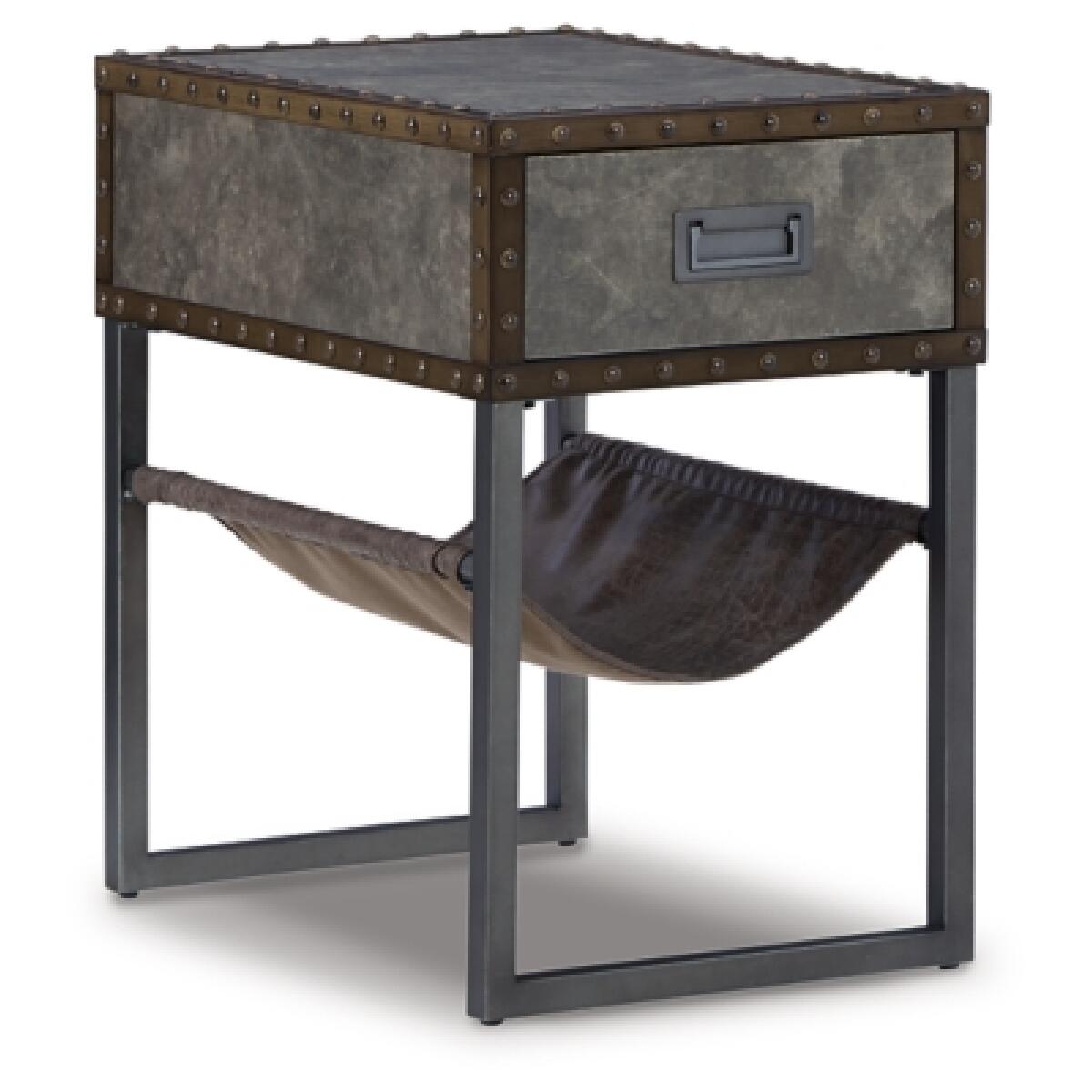 Derrylin Chairside End Table Chairside Tables Ashley Furniture 12