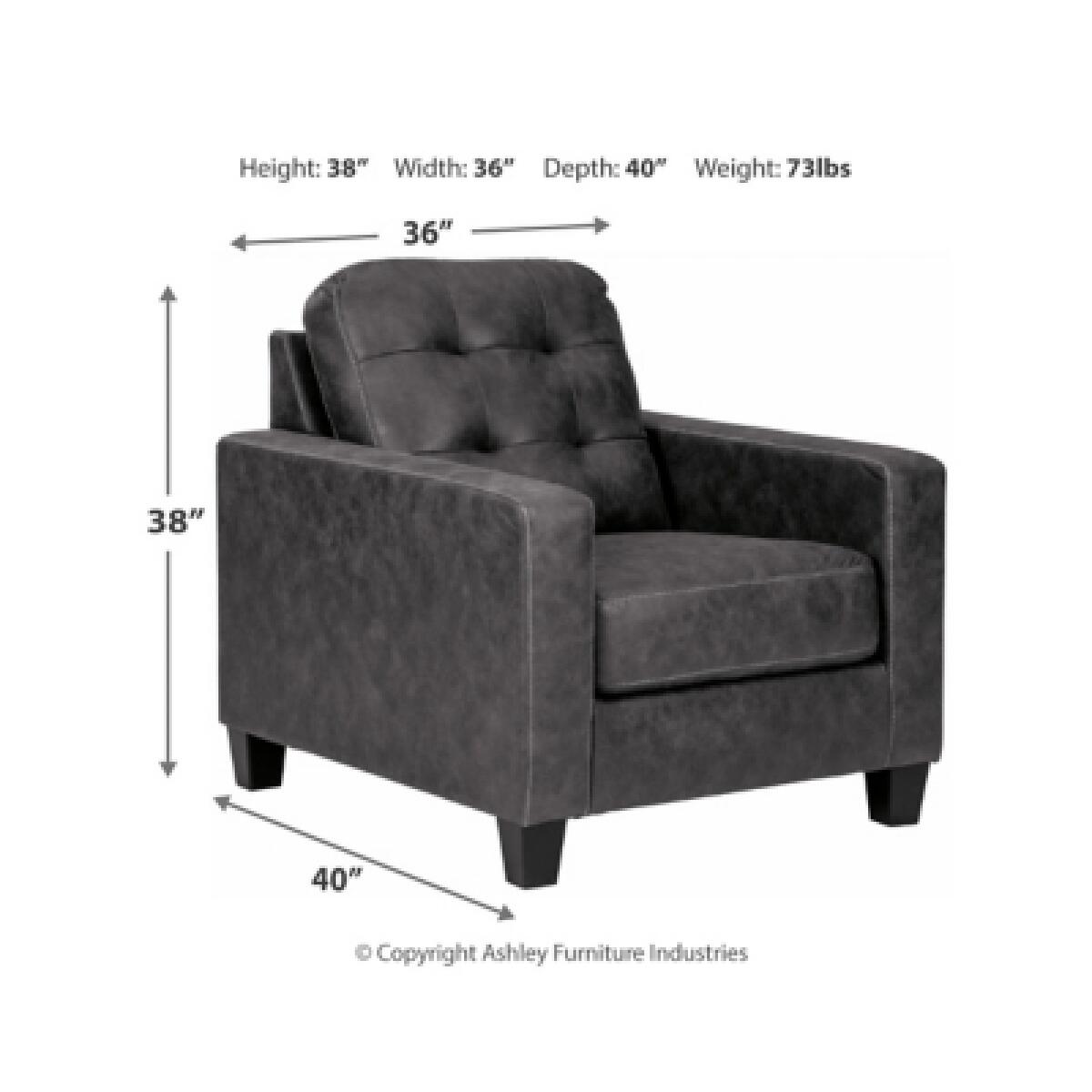 Venaldi Chair Chairs Ashley Furniture 12