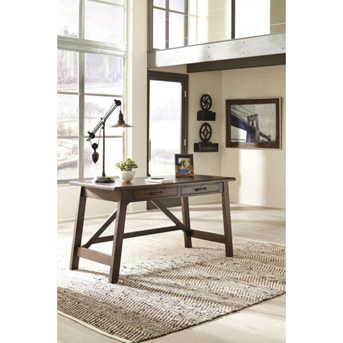 Baldridge Home Office Desk Desks Ashley Furniture 15