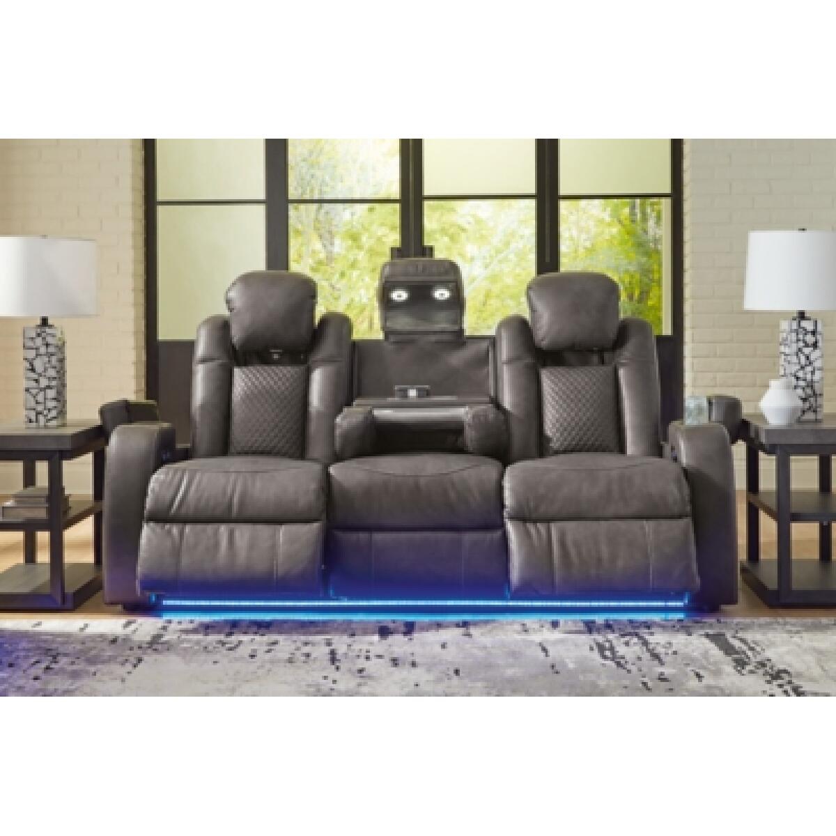 Fyne-Dyme Power Reclining Sofa Sofas Ashley Furniture 25