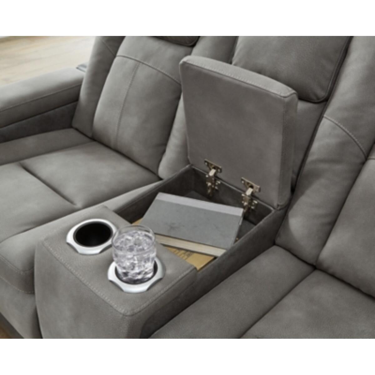 Next-Gen DuraPella Power Reclining Loveseat with Console Loveseats Ashley Furniture 21