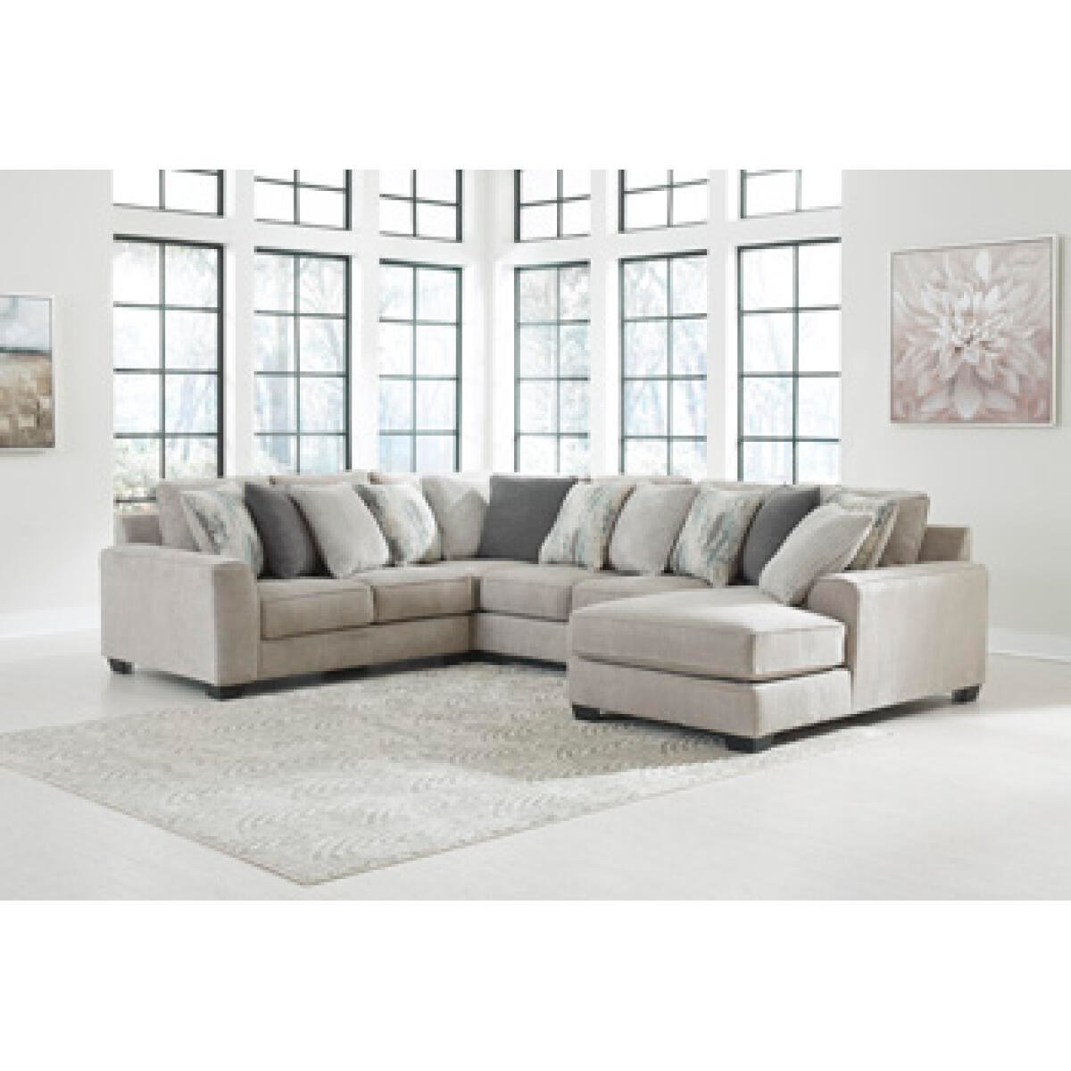 Ardsley 4-Piece Sectional with Chaise Sectionals Ashley Furniture 11