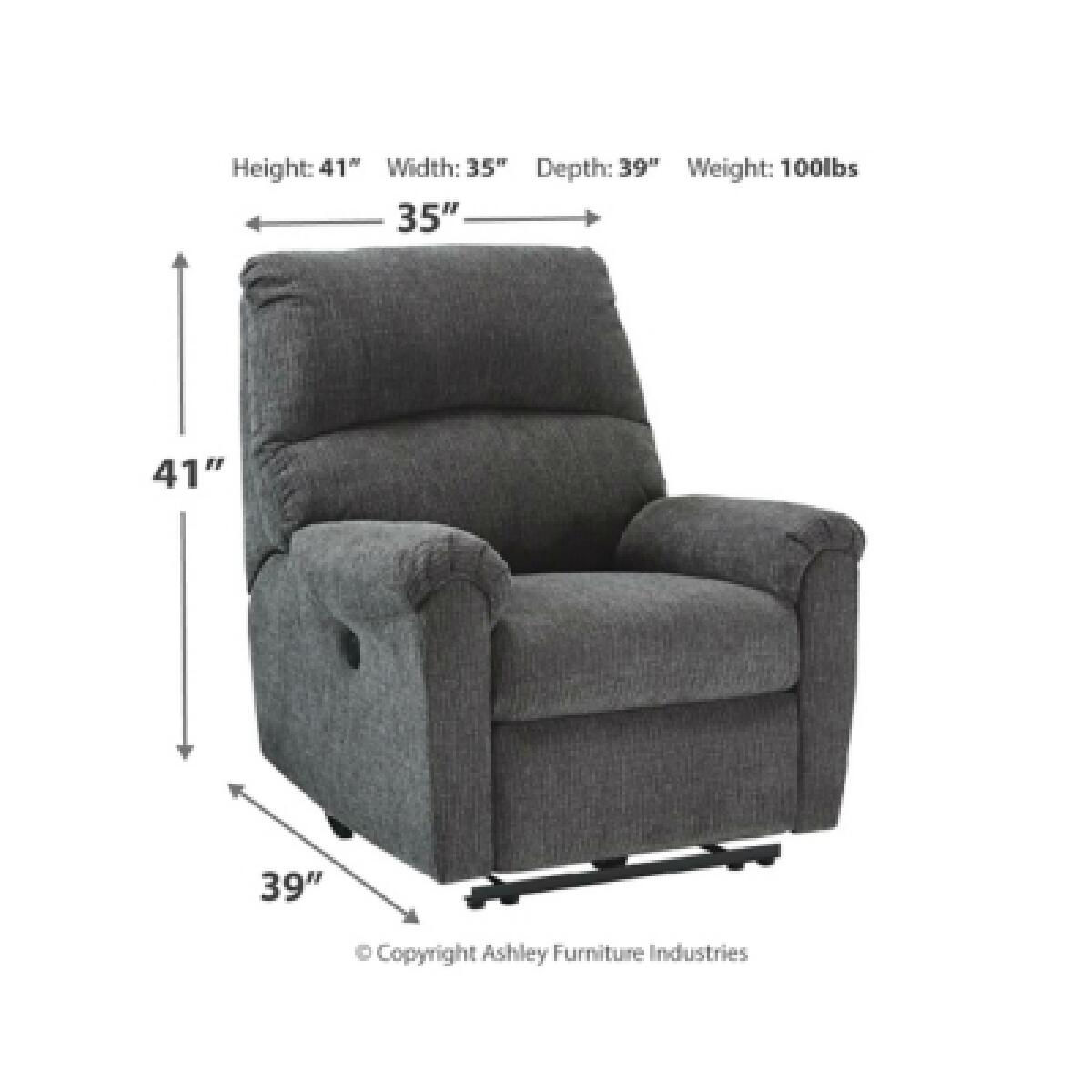 McTeer Power Recliner Recliners Ashley Furniture 12