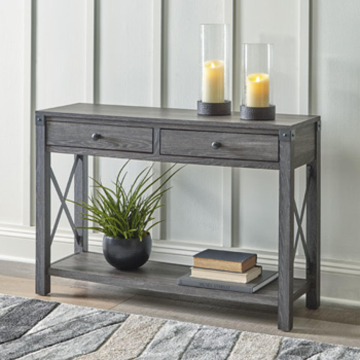 Freedan Sofa/Console Table Sofa Tables Ashley Furniture 10