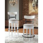 Valebeck Bar Height Bar Stool Barstools Ashley Furniture 25