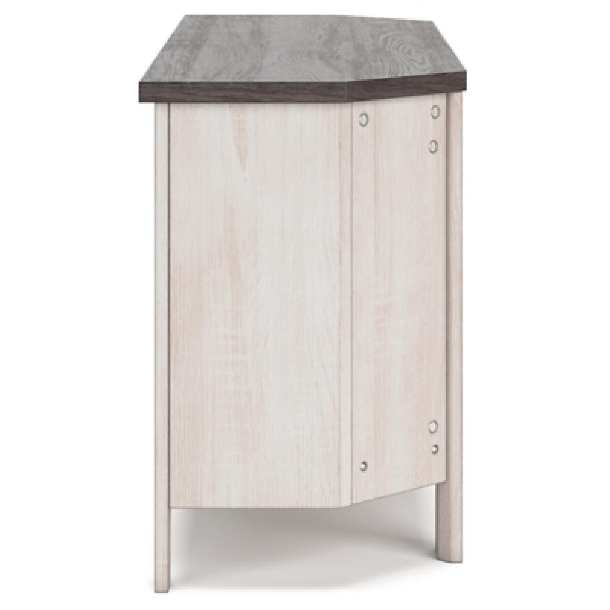 Dorrinson Corner TV Stand Entertainment Stands Ashley Furniture 17