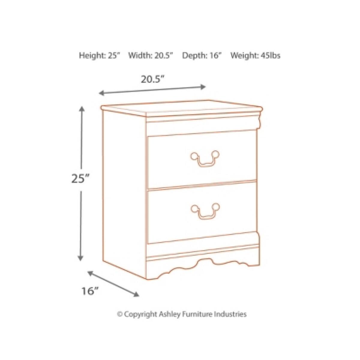 Anarasia Nightstand Nightstands Ashley Furniture 10