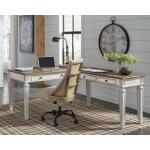 Realyn 2-Piece Home Office Desk Desks Ashley Furniture 45