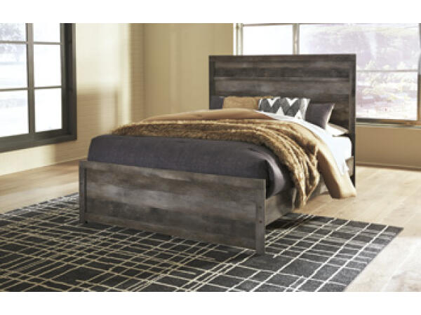 Wynnlow Queen Upholstered Poster Bed Beds Ashley Furniture 10
