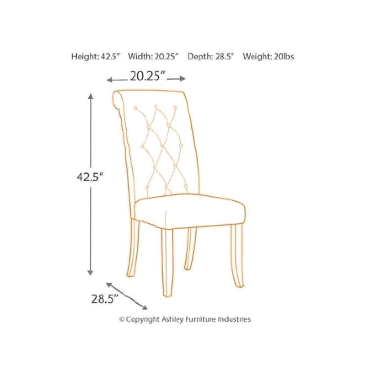 Tripton Dining Chair Chairs & Benches Ashley Furniture 13