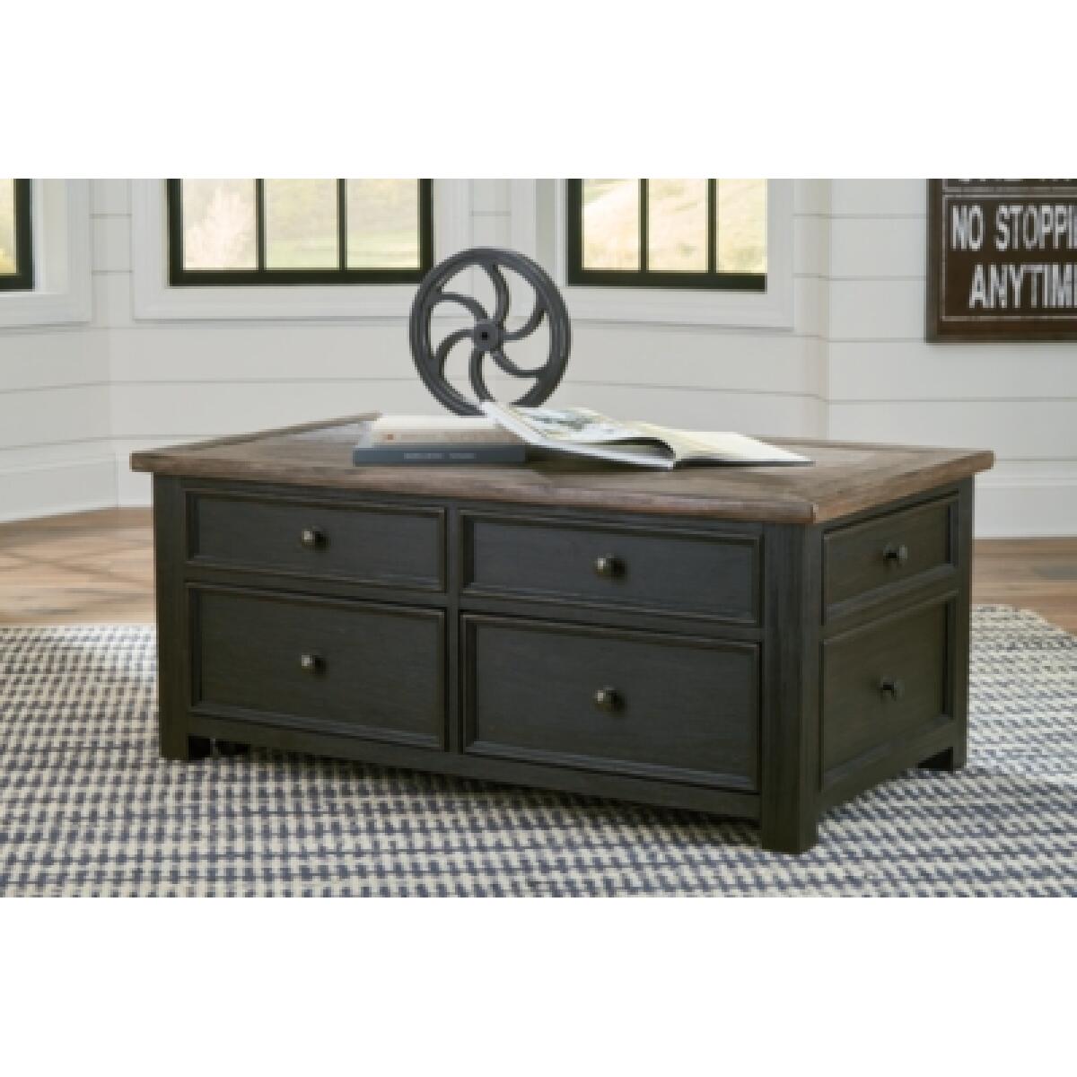 Tyler Creek Coffee Table with Lift Top Cocktail & Coffee Tables Ashley Furniture 31