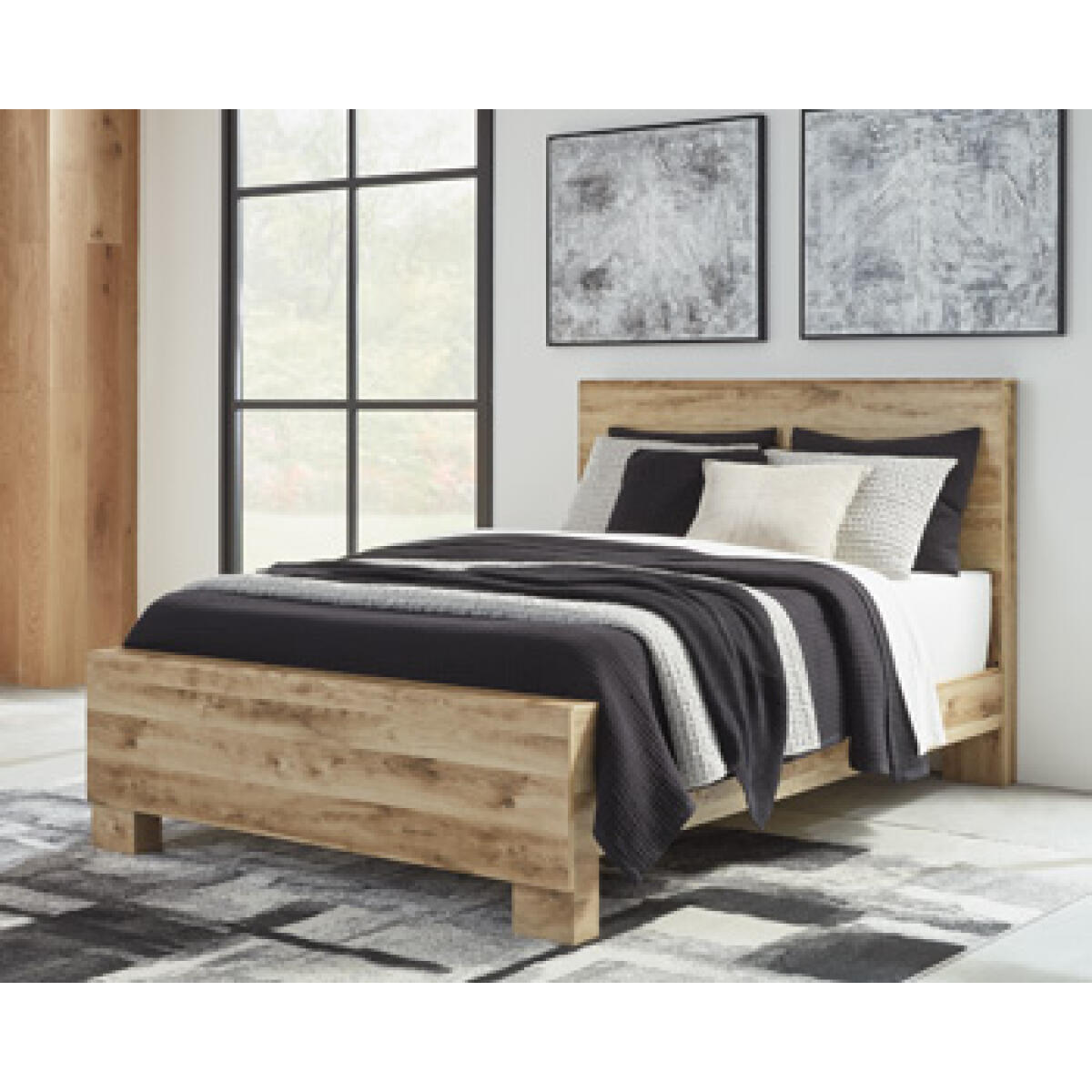 Hyanna Queen Panel Bed Beds Ashley Furniture 8