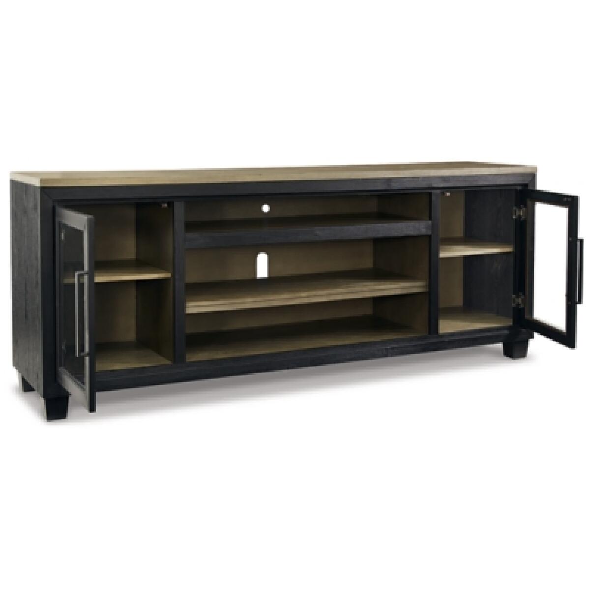 Foyland 83″ TV Stand Entertainment Stands Ashley Furniture 14